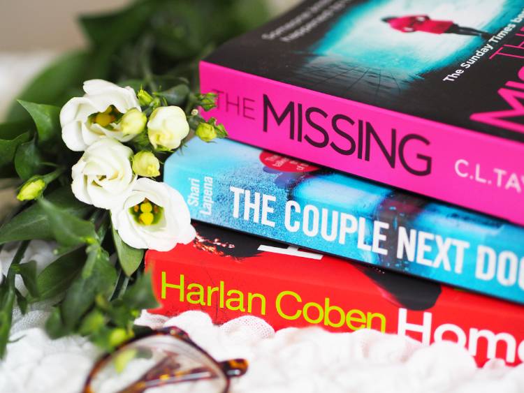 Reading, library, crime, thriller, Harlan Coben, The Couple Next Door, Home, good books, The Missing, 