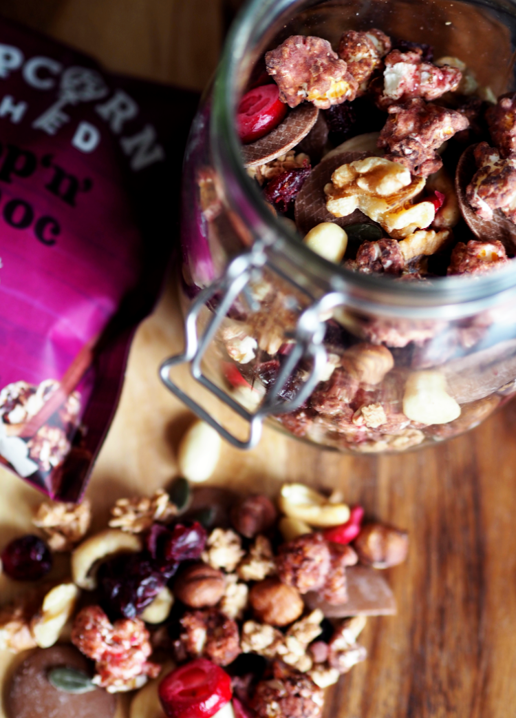 Popcorn Shed, Recipe, snacks, trail mix, quick and easy snacks, gluten free, gourmet popcorn, low calorie snacks, high energy snacks, snack ideas, snacks for kids,